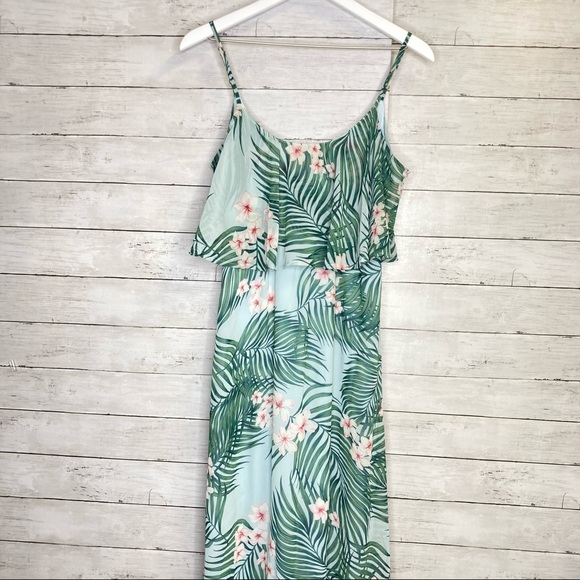 SMYM Floral Hanalei Dream Off Shoulder Maxi Dress - Picture 4 of 9